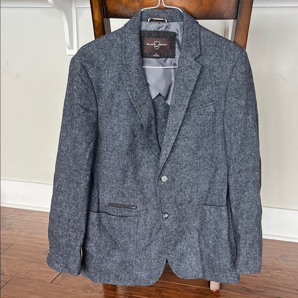 Black Brown 1826 Blue Gray Blazer - Picture 1 of 4